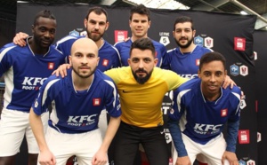 Tiki Taka lors des finales de la KFC Foot 5 Cup